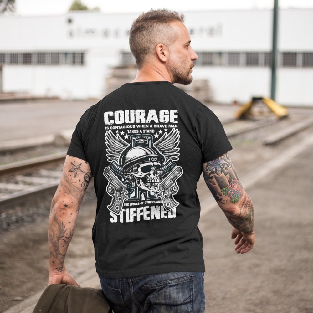 Courage is Contagious Men's T-Shirt